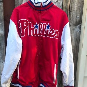 Phillies MLB Zip-up Jacket M